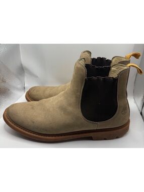 Timberland Belanger EK+ Chelsea boots light brown nubuck size 11
